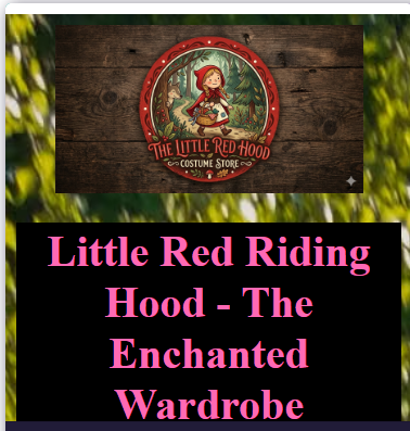 Little Red Riding Hood Costume Store Fictional Website 
